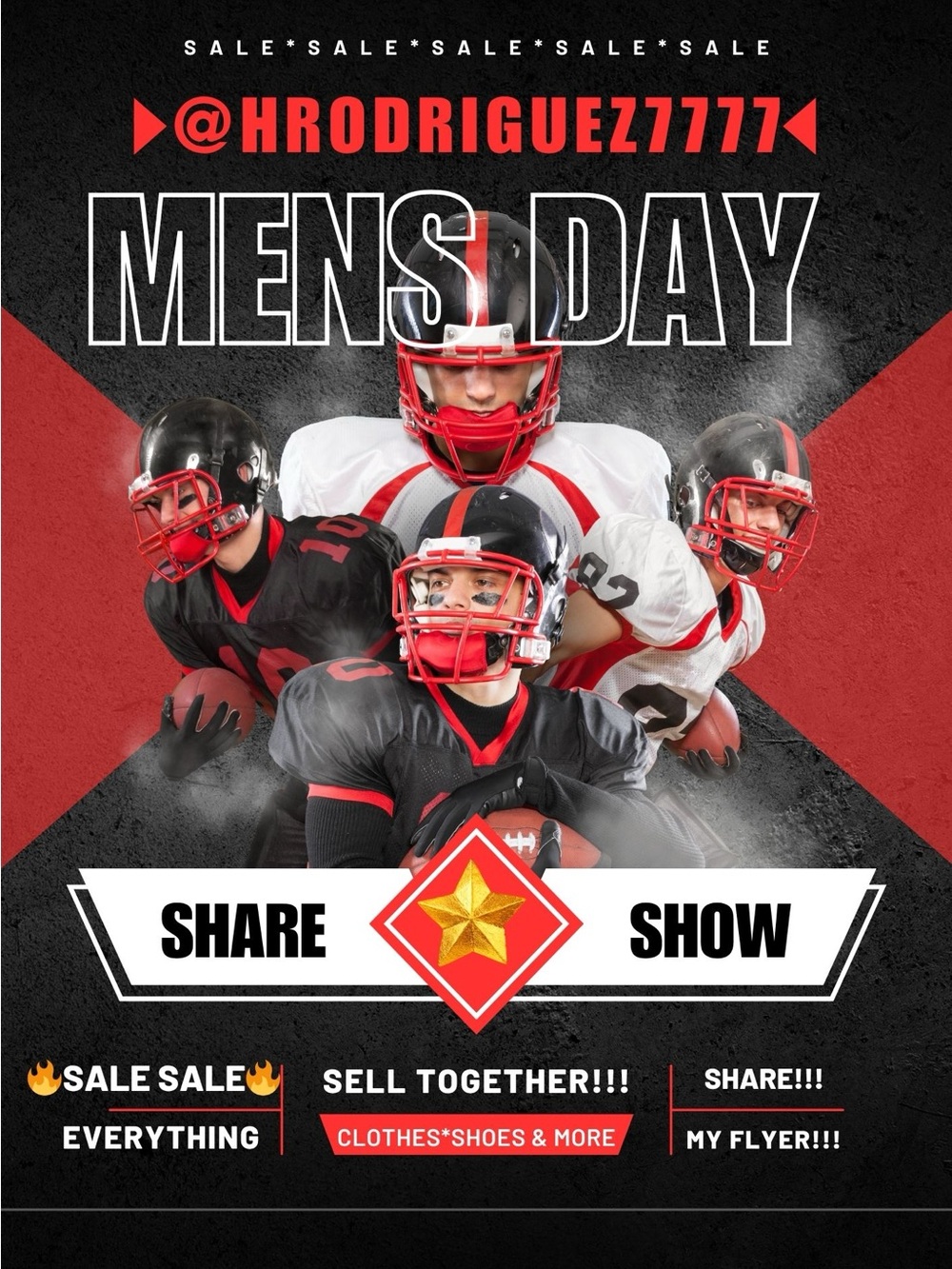 Mens Share Show - Picture 1 of 1